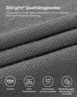 SONGMICS Hängematte, 210 X 150 Cm, Doppelhängematte, Belastbarkeit 300 Kg, Für Garten, Terrasse, Balkon, Outdoor, Camping, Mit Tragetasche, Befestigungsgurten Und Karabinern, Grau 12 SONGMICS Hängematte, 210 X 150 Cm, Doppelhängematte, Belastbarkeit 300 Kg, Für Garten, Terrasse, Balkon, Outdoor, Camping, Mit Tragetasche, Befestigungsgurten Und Karabinern, Grau -Songmics Verkaufsgeschäft 04ef6e411a1d4e2a1958fcae585578f9