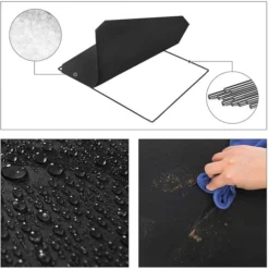 Songmics Schuhregal Für 16 Paar, Aus Kunststoff, 123 X 123 X 31cm, 16 Fächer Mit Türen, Schwarz -Songmics Verkaufsgeschäft 07283bd1f405409a367987d2dce4cc41693ec56a schuhregal songmics fuer 16 paar aus kunststoff