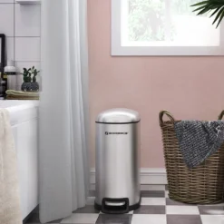 SONGMICS Mülleimer 10L Edelstahl Mit Softclose Abfalleimer Inneneimer Kosmetikeimer Badezimmer LTB10NL -Songmics Verkaufsgeschäft 0a1fee8c7f9cb9d5724dce7c3621c986