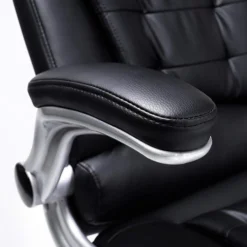 Songmics OBG51B Chefsessel, Kunstleder Schwarz, Bis 150 Kg, Mit Armlehnen 7 Songmics OBG51B Chefsessel, Kunstleder Schwarz, Bis 150 Kg, Mit Armlehnen -Songmics Verkaufsgeschäft 0c2d00cfe8b396552c0a4e2fa798ea7c282cbd90 chefsessel songmics obg51b