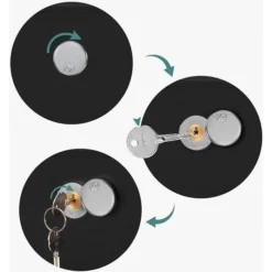 Songmics Briefkasten GMB031B02, Schwarz, Aus Stahl, 25,5 X 39,5 X 11,5cm, Mit Sichtfenster -Songmics Verkaufsgeschäft 0ea8a9613740687ece646c34ade236a473142ef6 briefkasten songmics gmb031b02 schwarz