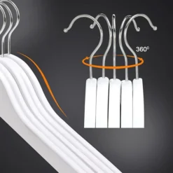 Songmics Kleiderbügel CRW03W-20, Aus Ahornholz, Weiß, 20 Stück 6 Songmics Kleiderbügel CRW03W-20, Aus Ahornholz, Weiß, 20 Stück -Songmics Verkaufsgeschäft 104b307b42750624fc99b21d3d7c5e1261fda707 kleiderbuegel songmics crw03w 20 aus ahornholz