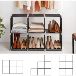 Songmics Bücherregal LSN63H, Schwarz, Stufenregal, Metall/Stoff, 105x105x30cm, 6 Fächer 13 Songmics Bücherregal LSN63H, Schwarz, Stufenregal, Metall/Stoff, 105x105x30cm, 6 Fächer -Songmics Verkaufsgeschäft 1a6615404a577d09847c45ef31e2453a8f4ae513 buecherregal songmics lsn63h schwarz