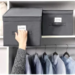 Songmics Aufbewahrungsbox RFB03G, 30 Liter, Mit Deckel, Stoff, Grau, 30 X 40 X 25 Cm, 3 Stück 12 Songmics Aufbewahrungsbox RFB03G, 30 Liter, Mit Deckel, Stoff, Grau, 30 X 40 X 25 Cm, 3 Stück -Songmics Verkaufsgeschäft 20304ae7e0b1e130f28f690dfaa389818815a934 aufbewahrungsbox songmics rfb03g 30 liter