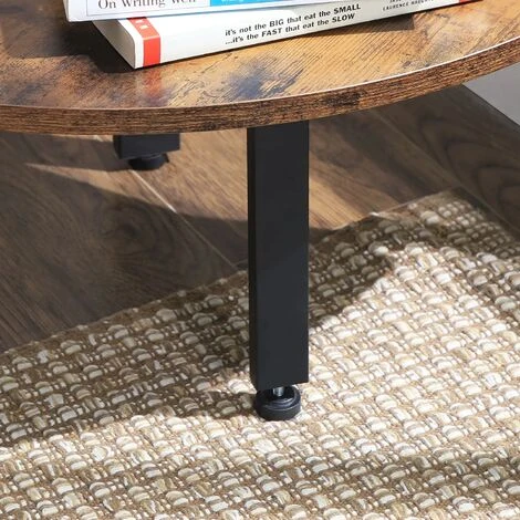 VASAGLE Eckregal, Bücherregal Mit 5 Ablagen Im Industrie-Design, Leiterregal Mit Metallrahmen, Fürs Wohnzimmer, Büro, Vintage Von SONGMICS LLS35X 3 VASAGLE Eckregal, Bücherregal Mit 5 Ablagen Im Industrie-Design, Leiterregal Mit Metallrahmen, Fürs Wohnzimmer, Büro, Vintage Von SONGMICS LLS35X - Image 3