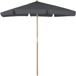 SONGMICS 200 × 125 Cm Holz-Sonnenschirm, Marktschirm, UV-Schutz UPF 50+, Gartenschirm, Terrassenschirm, Sonnenschutz, Ohne Ständer Grau GPU26GY 12 SONGMICS 200 × 125 Cm Holz-Sonnenschirm, Marktschirm, UV-Schutz UPF 50+, Gartenschirm, Terrassenschirm, Sonnenschutz, Ohne Ständer Grau GPU26GY -Songmics Verkaufsgeschäft 25028bc60a420a27fbf14cd138bcc151