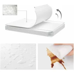 Songmics Kleiderschrank, DIY-Aufbewahrungsschrank, Für Hängende Kleidung, Aufbewahrung, Für Kinder, Mit 16 Würfeln, 4 Hängestangen, 123 X 41 X 123 Cm, Weiß LPC905W01 -Songmics Verkaufsgeschäft 29107540 3