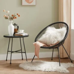 SONGMICS Balkonmöbel, 3er Set, Tischoberfläche Aus Glas, 2 Stühle, GGF013B02 -Songmics Verkaufsgeschäft 29411f0a2be82d4d0b1eb8902dc07b84