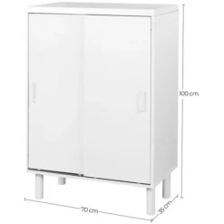 Songmics Schuhschrank LHS052W01, Weiß, Aus Holz, Für 16 Paar, 70 X 100 X 35cm -Songmics Verkaufsgeschäft 296c65006923a8c96f9535a55e6d164890e0a4d2 schuhschrank songmics lhs052w01 weiss