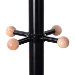 Songmics Garderobenständer RCR17B, Mit 12 Haken, Metall, Schwarz -Songmics Verkaufsgeschäft 305468340172a74f7403b5e0e833d374b56e7e2f garderobenstaender songmics rcr17b