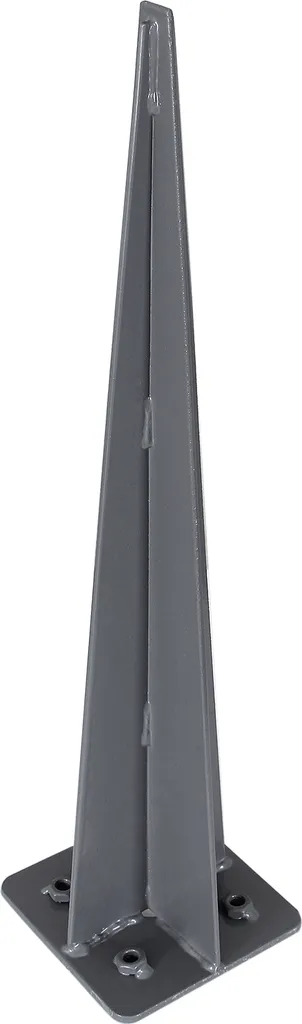 SONGMICS Erdanker, Bodenhalterung Für Standpfosten Von Seitenmarkisen, Bodenanker, Erdnagel, Nur Für SONGMICS Seitenmarkisen Mit Alu-Standpfosten Geeignet, 11,5 X 11,5 X 46 Cm, Grau GSA001 4 SONGMICS Erdanker, Bodenhalterung Für Standpfosten Von Seitenmarkisen, Bodenanker, Erdnagel, Nur Für SONGMICS Seitenmarkisen Mit Alu-Standpfosten Geeignet, 11,5 X 11,5 X 46 Cm, Grau GSA001 - Image 4