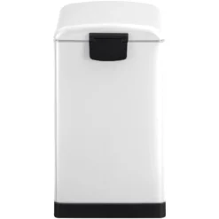 Songmics Mülleimer LTB01L, Weiß, Aus Metall, 30 Liter -Songmics Verkaufsgeschäft 40578f26cfbb8f48e2f578f6ea53cfb4beefe351 muelleimer songmics ltb01l weiss