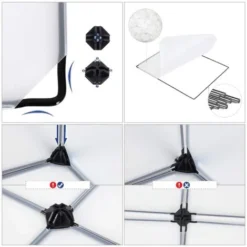 Songmics Schuhregal, DIY, Schuhschrank Mit Tür, 10 Ebenen, Aus PP-Kunststoff, Schuhablagen, Mit Gummihammer Und Umkippschutz, Halbtransparent Weiß LPC10W 7 Songmics Schuhregal, DIY, Schuhschrank Mit Tür, 10 Ebenen, Aus PP-Kunststoff, Schuhablagen, Mit Gummihammer Und Umkippschutz, Halbtransparent Weiß LPC10W -Songmics Verkaufsgeschäft 4272054 3