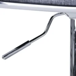 Songmics 2er-Set Barhocker Mit Rückenlehne Höhenverstellbar Leinen Rauchgrau LJB15G -Songmics Verkaufsgeschäft 4272079 4