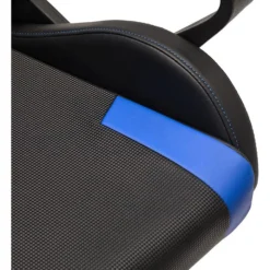 Songmics Gaming-Stuhl RCG011B02, Schwarz / Blau, Kunstleder, Kopfstütze, Belastbar Bis 150 Kg -Songmics Verkaufsgeschäft 44f46ece6e92957fee8d13702d1abd682e2d0f7e gaming stuhl songmics rcg011b02