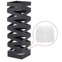 Songmics Schirmständer LUC16B, Schwarz, Höhe 49 Cm, Pulverbeschichtetes Metall -Songmics Verkaufsgeschäft 4dbfa217a90e0d24ca90b4a70a682429710f51b5 schirmstaender songmics luc16b schwarz