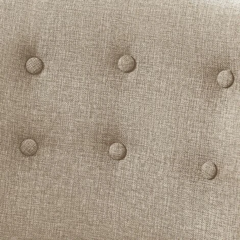 VASAGLE Sessel, Relaxsessel, Fernsehsessel, Loungesessel, Aus Stoff, Mit Gepolstertem Sitzkissen, Beine Aus Massivholz, Modern, Für Wohnzimmer, Esszimmer, Gästezimmer, Büro, Beige Von SONGMICS LAC005M 4 VASAGLE Sessel, Relaxsessel, Fernsehsessel, Loungesessel, Aus Stoff, Mit Gepolstertem Sitzkissen, Beine Aus Massivholz, Modern, Für Wohnzimmer, Esszimmer, Gästezimmer, Büro, Beige Von SONGMICS LAC005M - Image 4