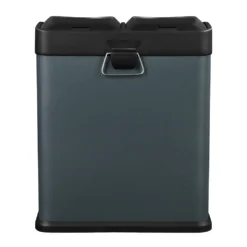 SONGMICS Mülleimer 30 Liter, Mülltrennung, 2 X 15 Liter, Abfalleimer, Treteimer Mit Inneneimern, Farbigen Pedalen, Mülltrennsystem Für Die Küche, Rauchgrau-schwarz LTB30G 13 SONGMICS Mülleimer 30 Liter, Mülltrennung, 2 X 15 Liter, Abfalleimer, Treteimer Mit Inneneimern, Farbigen Pedalen, Mülltrennsystem Für Die Küche, Rauchgrau-schwarz LTB30G -Songmics Verkaufsgeschäft 599c60862fe3b7ce0592e541fbaedd15