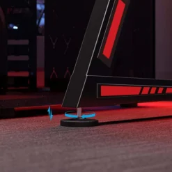 Songmics Gaming-Tisch LGD001B01, Schwarz, 116 X 60cm, Mit Monitorständer -Songmics Verkaufsgeschäft 59c4be0a9320b735c5defb6c2d6eb6a277211d93 gaming tisch songmics lgd001b01 schwarz