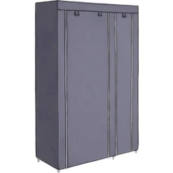 Songmics Stoffschrank XL, LSF007G, Grau, 110 X 175 X 45cm, Mit Kleiderstange 9 Songmics Stoffschrank XL, LSF007G, Grau, 110 X 175 X 45cm, Mit Kleiderstange -Songmics Verkaufsgeschäft 5df80f6ee744767fe11d4316344d474ed524d8bd stoffschrank songmics xl lsf007g grau