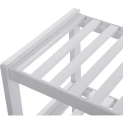 Songmics Schuhregal Aus Bambus Schuhständer Ablageregal Schuhschrank Mit 3 Ebenen Schuhablage Für 12 Paar Schuhe Standregal Weiß 55 X 70 X 25cm LBS13W 8 Songmics Schuhregal Aus Bambus Schuhständer Ablageregal Schuhschrank Mit 3 Ebenen Schuhablage Für 12 Paar Schuhe Standregal Weiß 55 X 70 X 25cm LBS13W -Songmics Verkaufsgeschäft 6421970 4