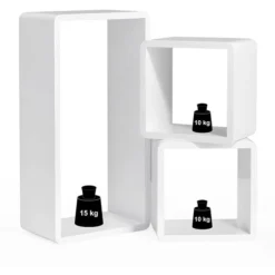 Songmics Wandregal LWS50WT, Weiß, 3-teilig, 22cm / 50cm, Aus Holz 10 Songmics Wandregal LWS50WT, Weiß, 3-teilig, 22cm / 50cm, Aus Holz -Songmics Verkaufsgeschäft 6c52bbac54cda2d187ac52b2f89d2ba9058611d5 wandregal songmics lws50wt weiss