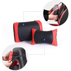 Songmics Gaming-Stuhl OBG77BR, Mit Fußstütze, Schwarz/rot, Kunstleder/Netz, Bis 150 Kg -Songmics Verkaufsgeschäft 6ea9c367e995d5faf5c90360a80ef225322768d2 gaming stuhl songmics obg77br mit fussstuetze