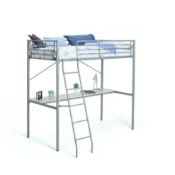 Songmics HOCHBETT MIT SCHREIBTISCH LEO