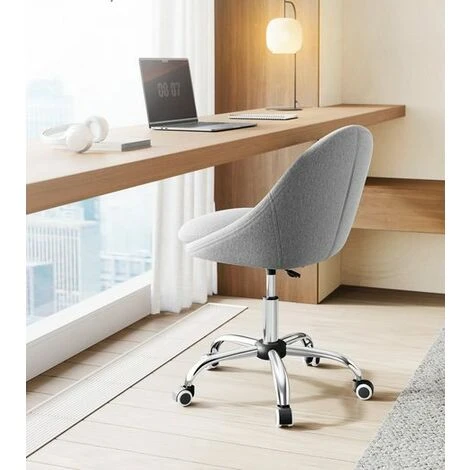 Songmics Homeoffice Stuhl, Drehstuhl, Schreibtischstuhl, Höhenverstellbar, OBG020G01 2 Songmics Homeoffice Stuhl, Drehstuhl, Schreibtischstuhl, Höhenverstellbar, OBG020G01 - Image 2