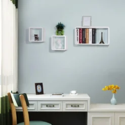 Songmics Wandregal LWS50WT, Weiß, 3-teilig, 22cm / 50cm, Aus Holz 15 Songmics Wandregal LWS50WT, Weiß, 3-teilig, 22cm / 50cm, Aus Holz -Songmics Verkaufsgeschäft 912f8fcea7e4febfd328a4e0469fa042200f7616 wandregal songmics lws50wt weiss