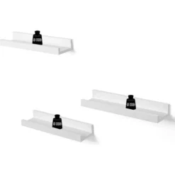 Songmics Wandregal LWS38WT, Weiß, 38cm, Bilderleiste, Aus Holz, 3 Stück 7 Songmics Wandregal LWS38WT, Weiß, 38cm, Bilderleiste, Aus Holz, 3 Stück -Songmics Verkaufsgeschäft a9bcf1681112bef89d0338f0075314a692473e7f wandregal songmics lws38wt weiss