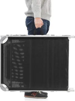 SONGMICS Klappbare Sonnenliege, 65 X 200 X 48 Cm, Bis 150 Kg Belastbar, Liegestuhl, Gartenliege, Extra Groß, Mit Sonnendach, Rückenlehne Verstellbar, Klappbar, Schwarz GCB26BK -Songmics Verkaufsgeschäft aea4832adbc0df64e50003ad4ccd0fab