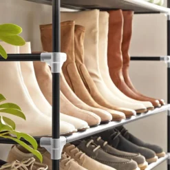 Songmics Schuhregal Für 50 Paar, Aus Metall, 100 X 175 X 29cm, 10 Etagen, Schwarz 11 Songmics Schuhregal Für 50 Paar, Aus Metall, 100 X 175 X 29cm, 10 Etagen, Schwarz -Songmics Verkaufsgeschäft b0f43cbfdf399d05d5d737f6847fefc8b2de658e schuhregal songmics fuer 50 paar aus metall