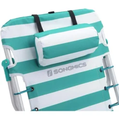 Songmics Klappstuhl GCB62JW, Metall/Stoff, Grün/weiß, Bis 150 Kg -Songmics Verkaufsgeschäft b1abe41f497107371c2b3e28d662d51dbe8102aa klappstuhl songmics gcb62jw