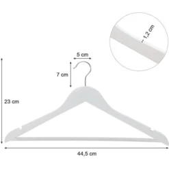 Songmics Kleiderbügel CRW03W-20, Aus Ahornholz, Weiß, 20 Stück 7 Songmics Kleiderbügel CRW03W-20, Aus Ahornholz, Weiß, 20 Stück -Songmics Verkaufsgeschäft b2213136c3017586607337b6fd1458cf37203d86 kleiderbuegel songmics crw03w 20 aus ahornholz
