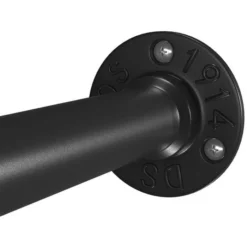 Songmics Wandgarderobe HSR67BK02, Metall, 92 X 7,5cm, Schwarz, 2 Stück -Songmics Verkaufsgeschäft b2de7c0390b98b92a8b5a3070b6a7f018c1c3fad wandgarderobe songmics hsr67bk02 metall