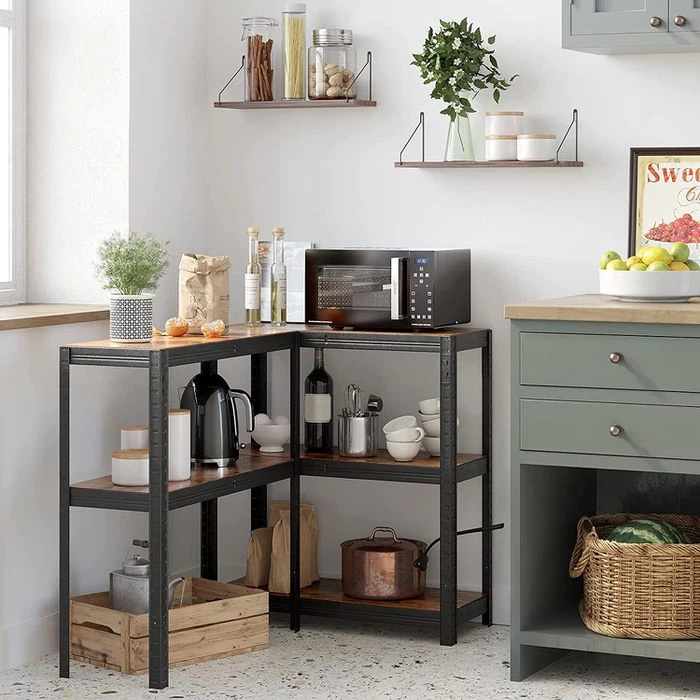 Songmics Schwerlastregal GLR030B01, Schwarz, 75 X 150 X 30cm, 130kg / Boden, Steckregal, 5 Holzböden 3 Songmics Schwerlastregal GLR030B01, Schwarz, 75 X 150 X 30cm, 130kg / Boden, Steckregal, 5 Holzböden - Image 3