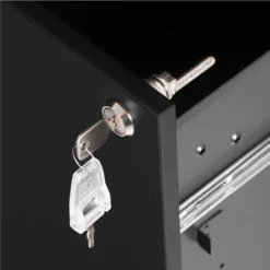 Songmics Rollcontainer OFC63BK, Metall, Schwarz, Mit 3 Schüben, Abschließbar 9 Songmics Rollcontainer OFC63BK, Metall, Schwarz, Mit 3 Schüben, Abschließbar -Songmics Verkaufsgeschäft bcfd687fa63872aed7537edbe0cf677253ffcbb3 rollcontainer songmics ofc63bk metall schwarz