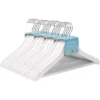 Songmics Kleiderbügel CRW06W-20, Aus Ahornholz, Für Kinder, Weiß, 20 Stück