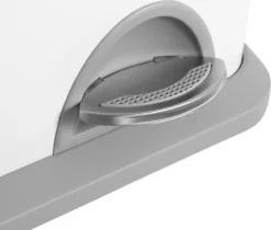 SONGMICS Mülleimer Für Die Küche, 3 X 8 Liter, Abfalleimer Aus Metall, 3-in-1 Treteimer, Mülltrennung, Mülltrennsystem, Mit 15 Müllsäcken, Einfach Zu Reinigen, Stahl, Weiß-grau LTB24WT -Songmics Verkaufsgeschäft c441b0054a6a7580fd3f6b39999d3474