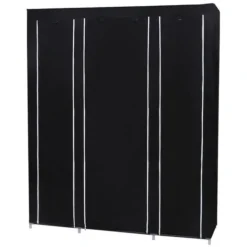 Songmics Stoffschrank XXL, LSF03H, Schwarz, 150 X 175 X 45cm, Mit Kleiderstange 9 Songmics Stoffschrank XXL, LSF03H, Schwarz, 150 X 175 X 45cm, Mit Kleiderstange -Songmics Verkaufsgeschäft c5f3c7a756f243396a1a903be326ebf4bbcebd37 stoffschrank songmics xxl lsf03h schwarz