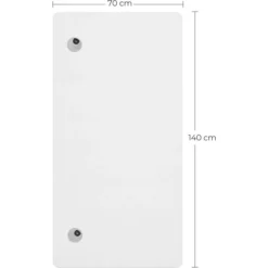 Songmics Tischplatte LDB002W01, Rechteckig, 140 X 70cm, Weiß -Songmics Verkaufsgeschäft c68cd25d7c8e2fe1431ecd3df35a1d52a6f8f563 tischplatte songmics ldb002w01