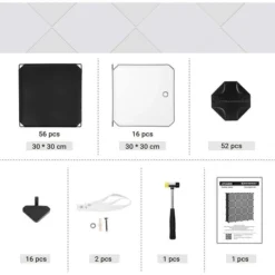 Songmics Schuhregal Für 16 Paar, Aus Kunststoff, 123 X 123 X 31cm, 16 Fächer Mit Türen, Schwarz -Songmics Verkaufsgeschäft cf6a0a31700b32e697e6c06a16350894410e5997 schuhregal songmics fuer 16 paar aus kunststoff