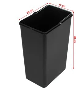 SONGMICS Mülleimer Abfalleimer Treteimer Mit Fußpedal Handgriffen Und 3 Inneneimern Aus Kunststoff Edelstahl LTB45L 13 SONGMICS Mülleimer Abfalleimer Treteimer Mit Fußpedal Handgriffen Und 3 Inneneimern Aus Kunststoff Edelstahl LTB45L -Songmics Verkaufsgeschäft d4a90612b6c4fbffbdab8b02157c164a