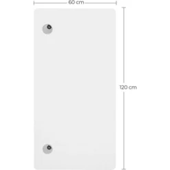 Songmics Tischplatte LDB001W01, Rechteckig, 120 X 60cm, Weiß -Songmics Verkaufsgeschäft d687977964b620aad6aa82400b1e7fdae1481aec tischplatte songmics ldb001w01
