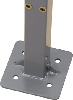 SONGMICS Standpfosten Für Markisenkasten, Haltestange, Keine Wandmontage Der Markise Erforderlich, Nur Für SONGMICS Einzel-Seitenmarkise Mit Alu-Standpfosten Geeignet, Grau GSA002 -Songmics Verkaufsgeschäft dd10b9cdd9c2f2adfb1df97fd65e15da