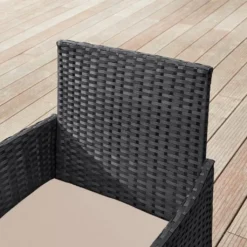 SONGMICS Balkonmöbel, Aus PE-Polyrattan, Lounge-Set, Tisch Und 2 Stühle, GGF003B01 -Songmics Verkaufsgeschäft de31decaf59337d6e8589565465887c8