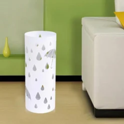 Songmics Schirmständer LUC23W, Weiß, Höhe 49 Cm, Pulverbeschichtetes Metall -Songmics Verkaufsgeschäft fa0440937d061c7663a891e722c5f7bee03ad006 schirmstaender songmics luc23w weiss